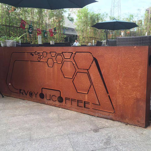 鐵銹藝術(shù)漆施工效果展示！沉重的藝術(shù)氣息！